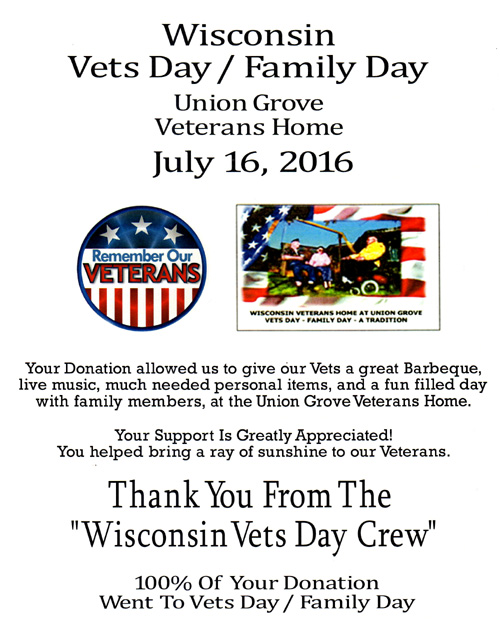 Wisconsin Vets Day Inc.